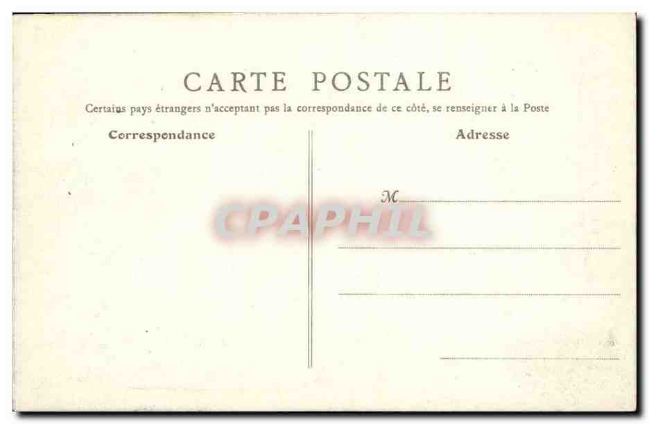Monastère de Sainte-Marie de la Pierre-qui-Vire (Yonne) — La 10e Station du Chemin de Croix — B. F., Paris, n° 48 — Achterkant