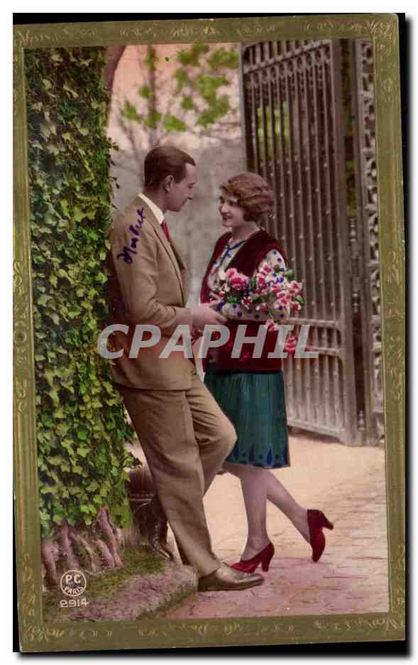 CPA Fantaisie Couple