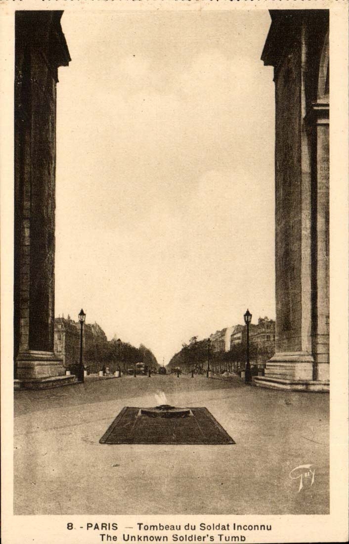 Paris CPA Tombeau du soldat inconnu 