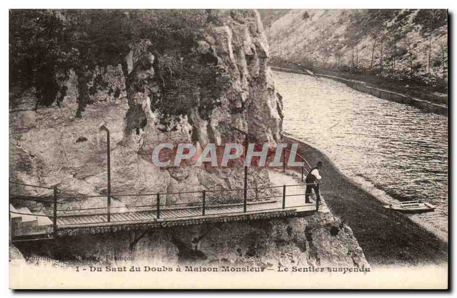 Le Sentier suspendu — Du Sant du Doubs à Maison Monsieur — Éditeur : P. Bourbecon