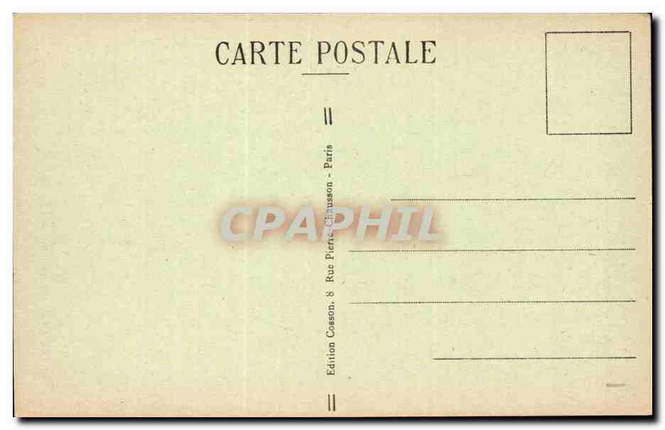 Évreux — La Cathédrale. Le Clocher et la Porte Nord — C.M. n°60 — Verso