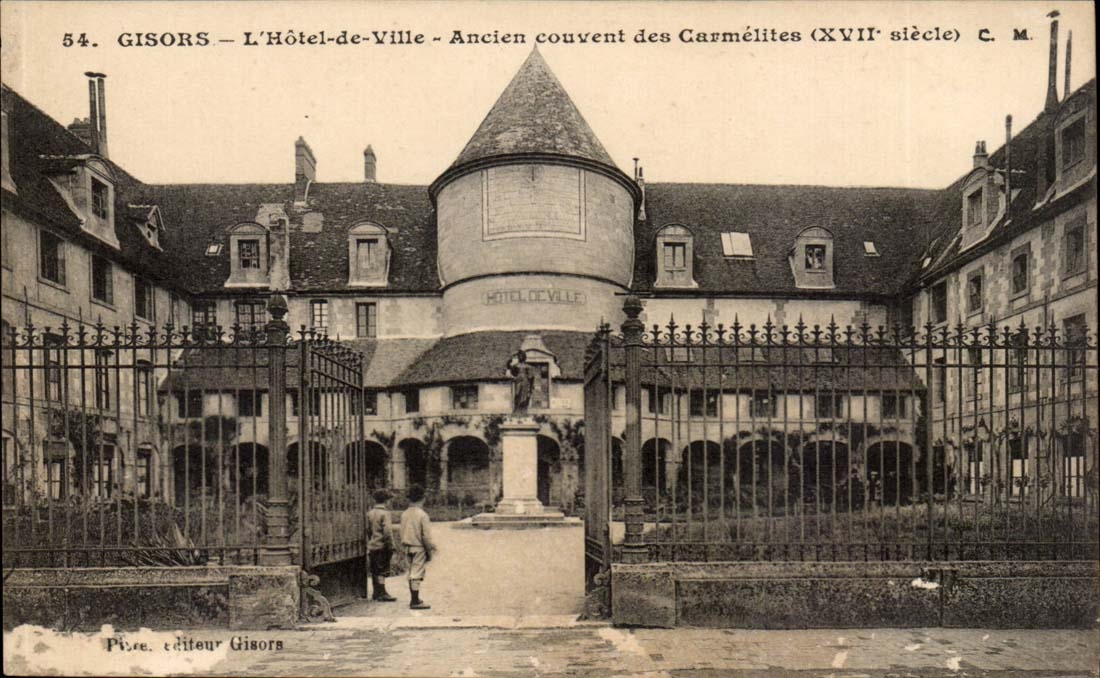 Gisors — Das Rathaus - Ehemaliges Carmeliterkloster (17. Jahrhundert) — C. M. Verlag Gisors