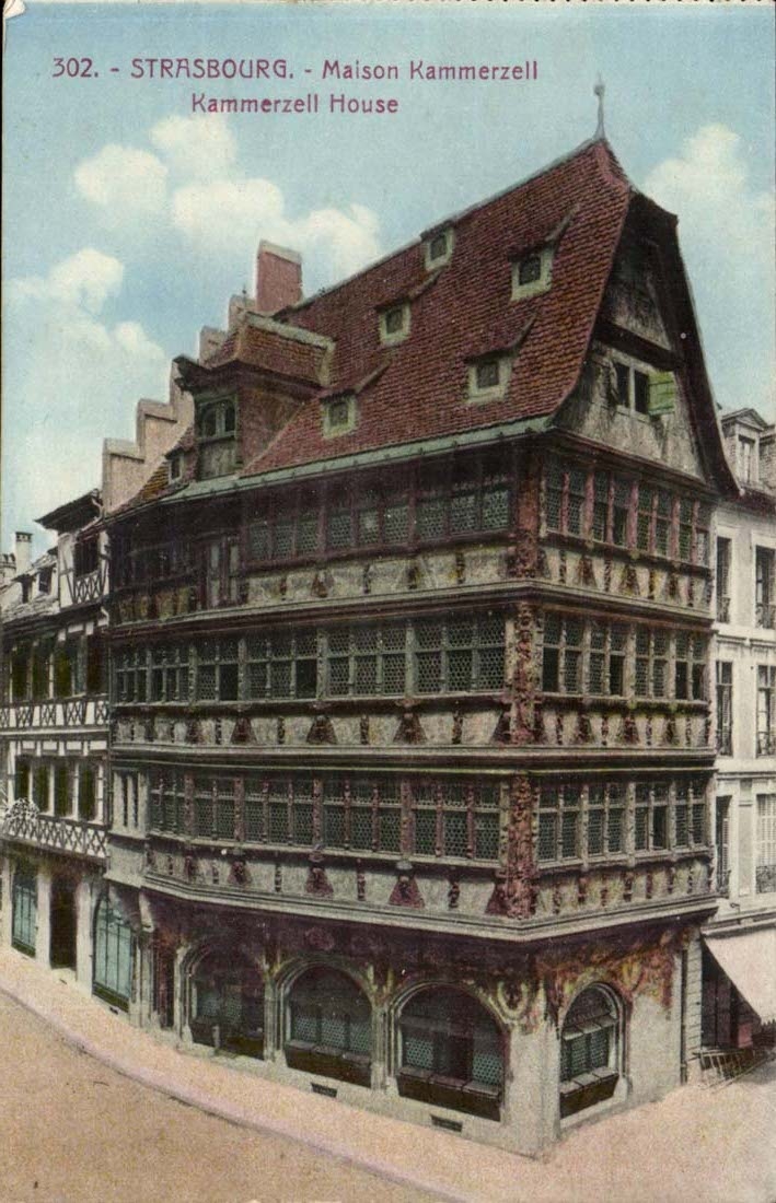 Strasbourg CPA Maison Kammerzell 