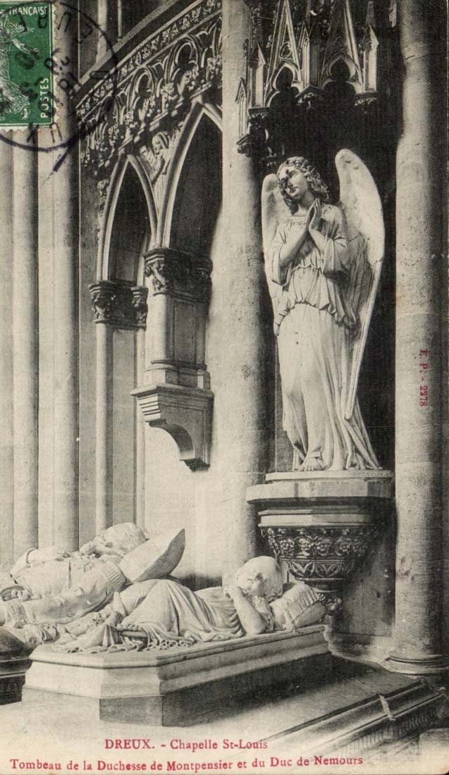 Dreux - Chapelle Saint-Louis - Tombeau de la Duchesse de Montpensier et du Duc de Nemours