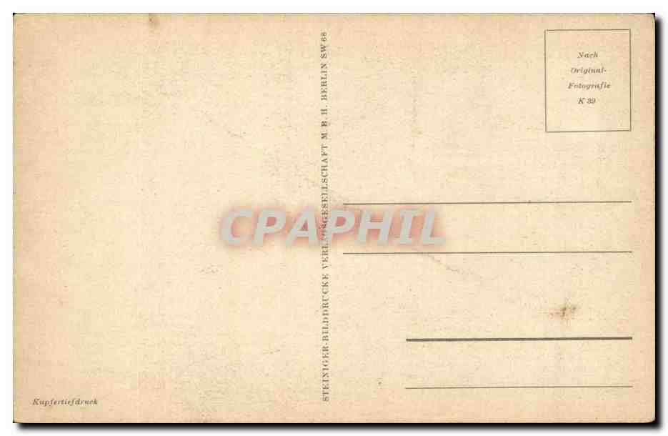 CPA Paysage  — Verso