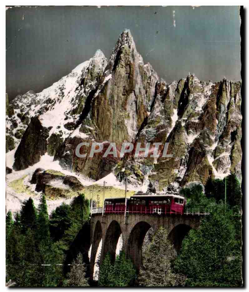 Eisenbahn Montenvers — der Drû — Chamonix-Mont-Blanc — Ausgabe Mont-Blanc-Léman