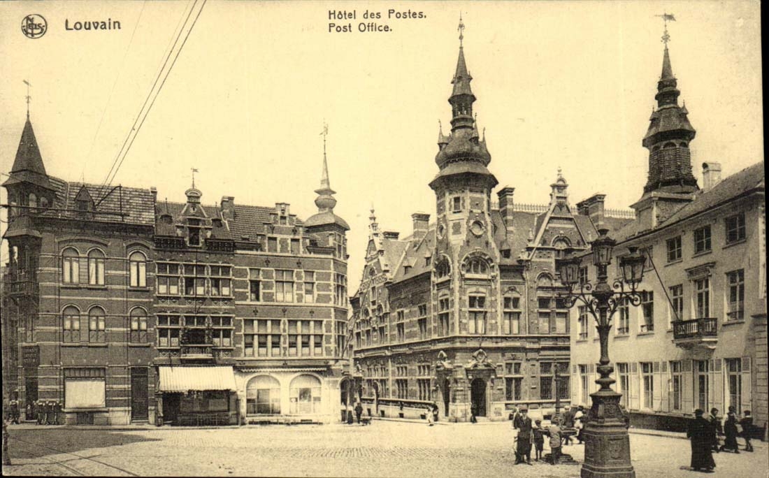 Louvain — Hôtel des Postes — éditeur René Fonteyn