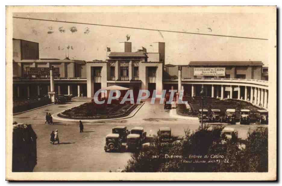 Dieppe CPA Entree du casino 