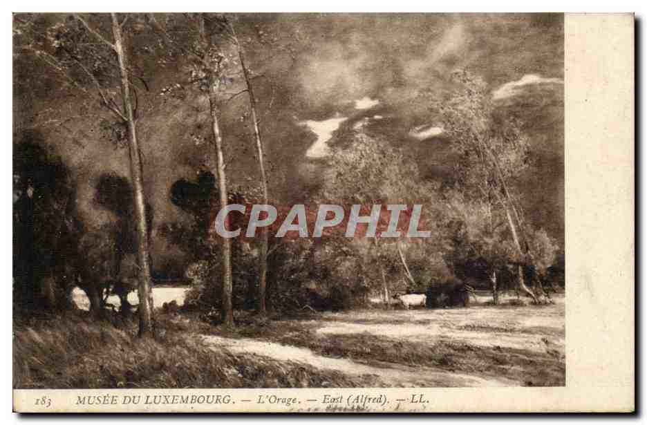 CPA Musee du Luxembourg L'orage East (alfred)