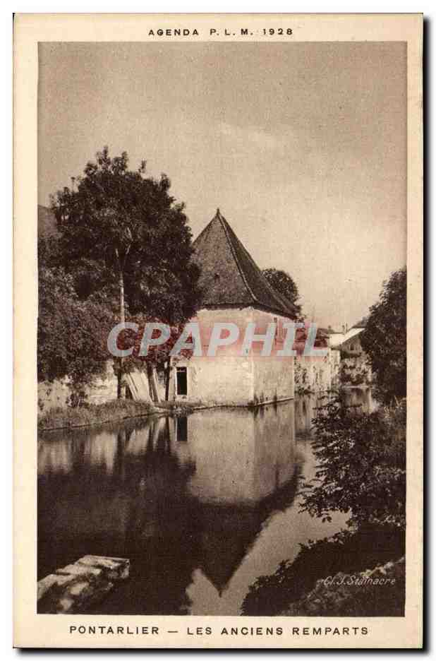 Pontarlier CPA Les anciens remparts