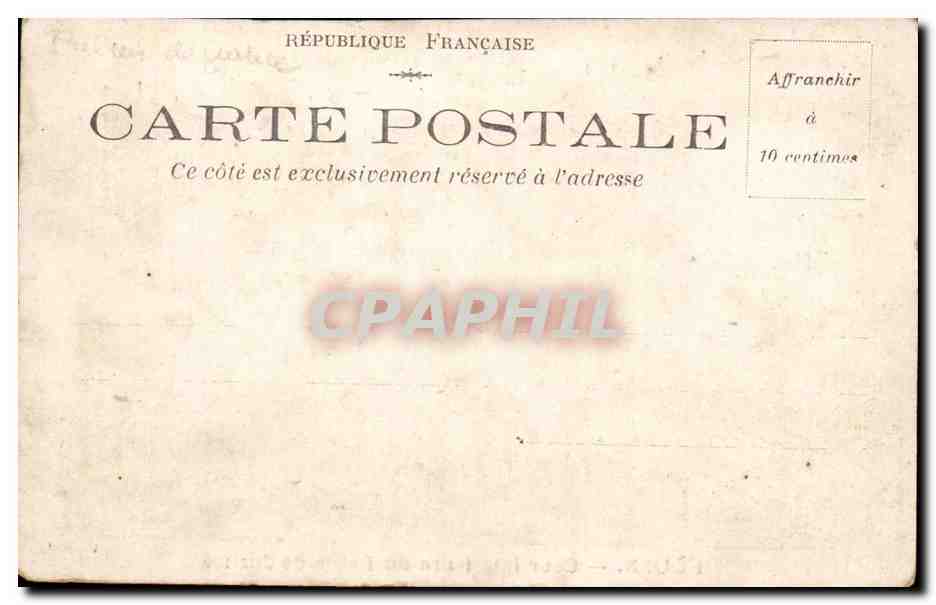 Rouen CPA Cour interieure du palais de justice — Verso
