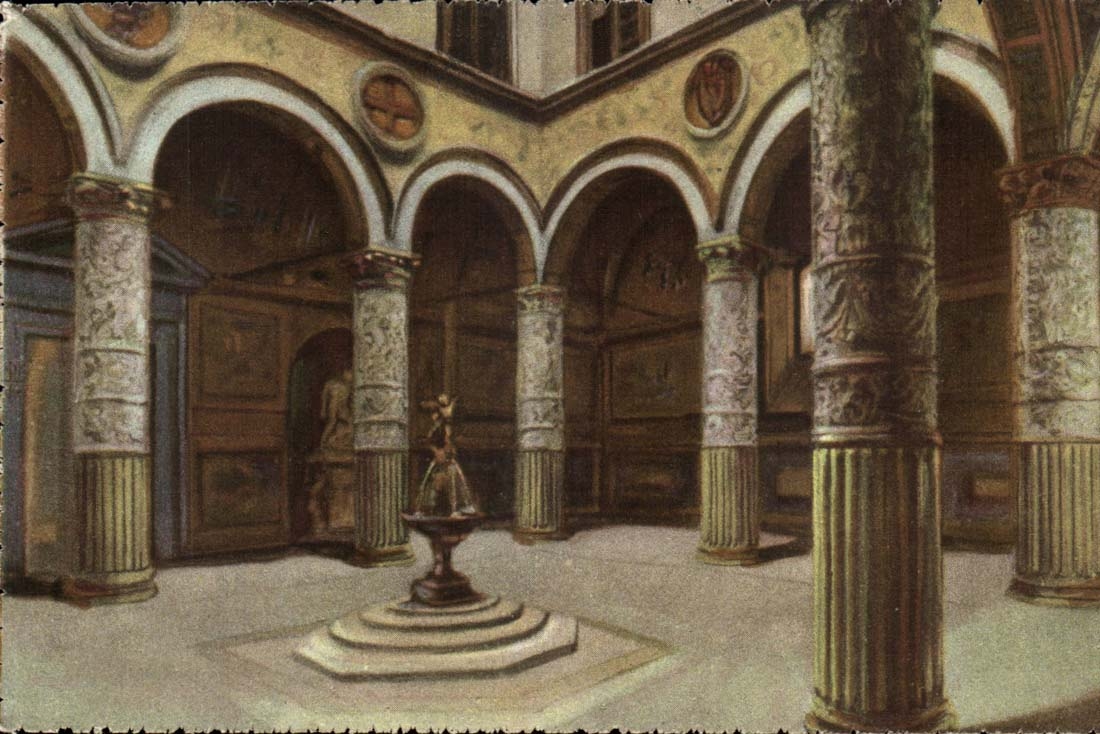 Italie Firenze CPA Palazzo Vecchio Cortile