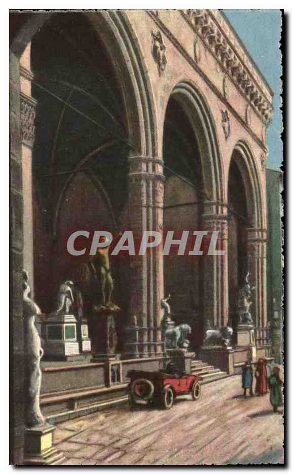 Italie Firenze CPA Logge dei lanzi