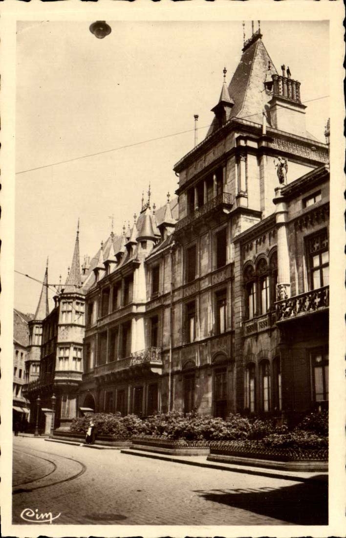 Luxembourg CPA Le palais Grand Ducal