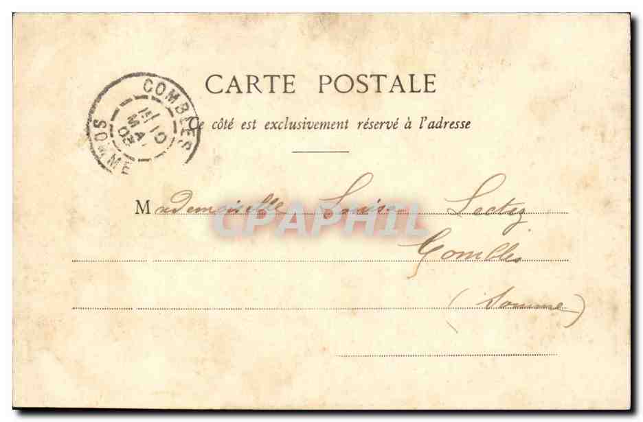 CPA Retour de pelerinage (enfants) — Rückseite