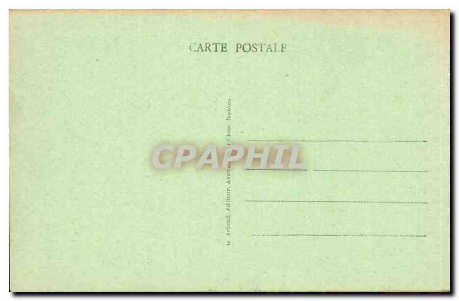 Laval CPA Chapelle seigneuriale du chateau 11eme — Rückseite
