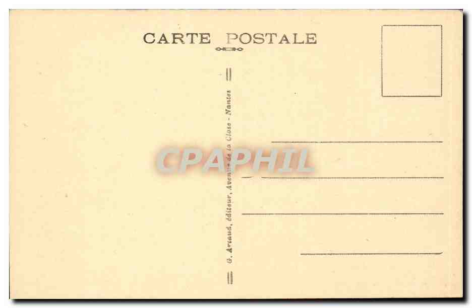 Laval — Vue panoramique prise de la Perrine — G. Arnaud, éditeur, Nantes — Rückseite