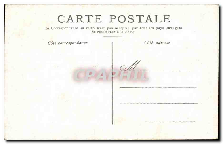 Paris CPA la Bourse — Verso