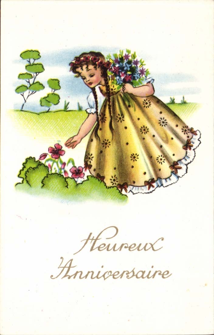 CPA Fantaisie Heureux anniversaire