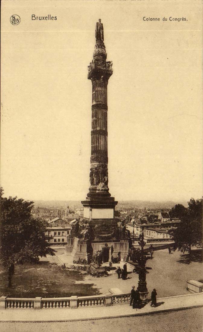 Belgie Belgique Bruxelles CPA Colonne du Congres