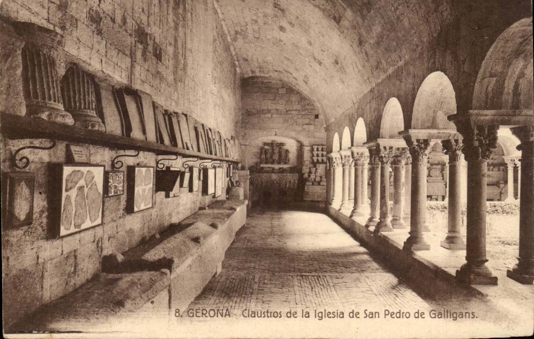 Clausuros de la Iglesia de San Pedro de Galligans — Gérone