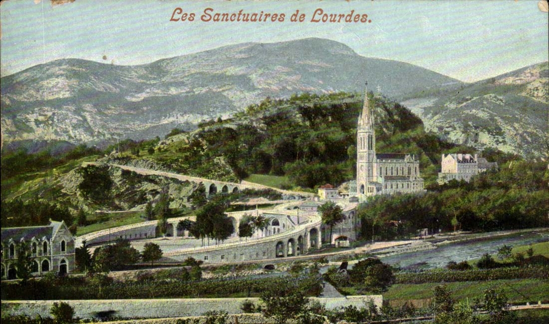 Lourdes CPA Les sanctuaires