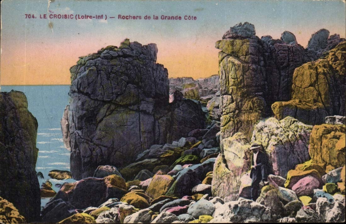 Le CRoisic CPA Rochers de la gradne cote