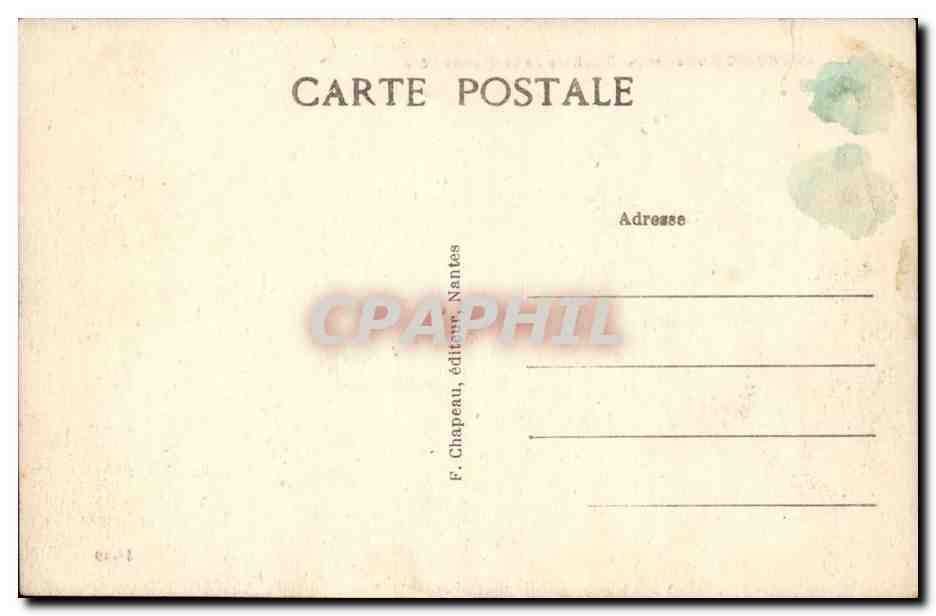 Le CRoisic CPA Rochers de la gradne cote — Rückseite