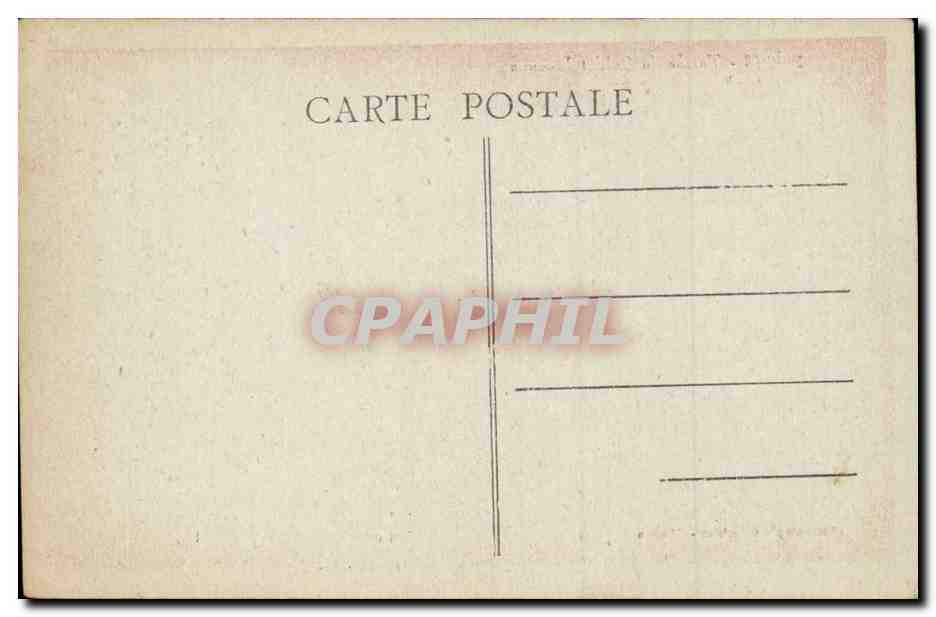 Paris - 8 - Tombe du Soldat Inconnu - CPA  — Verso