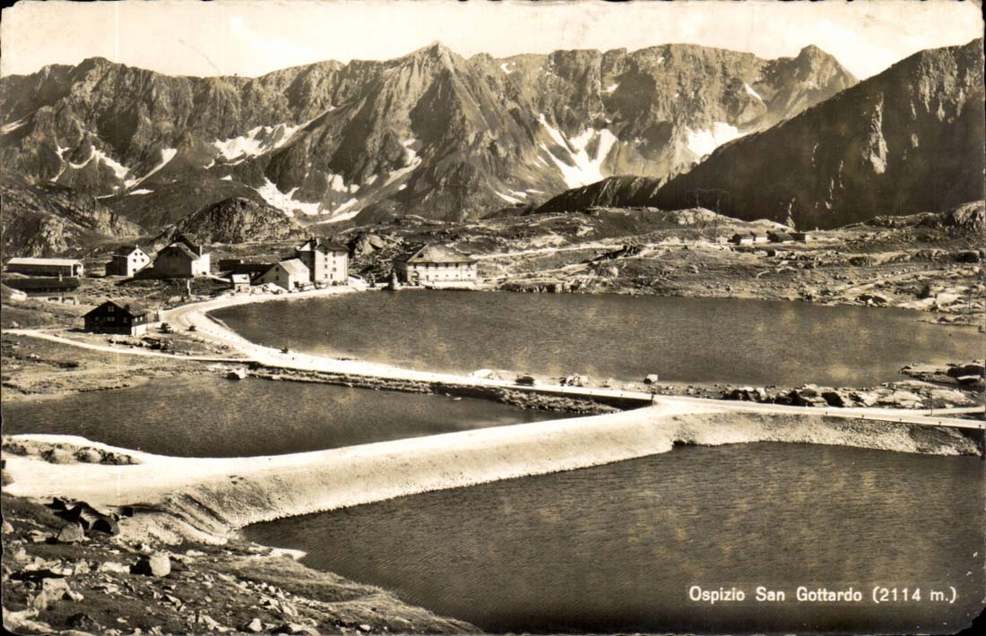Suisse - San Gottardo - 2114 m - CPA 