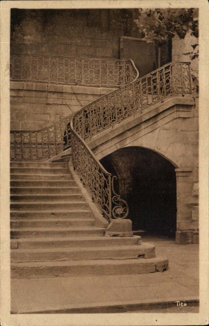 Saint-Jean-de-Luz — L'Escalier de l'Église — Bloo Frères, Bordeaux