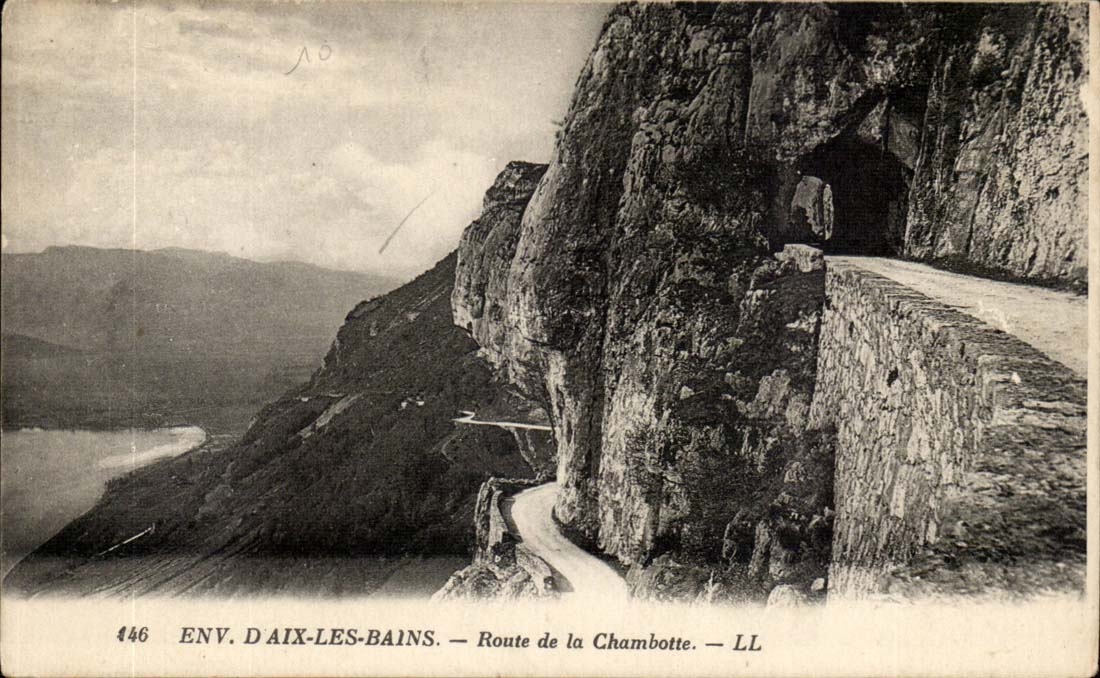 Aix Les Bains - Route de la Chambotte - - CPA