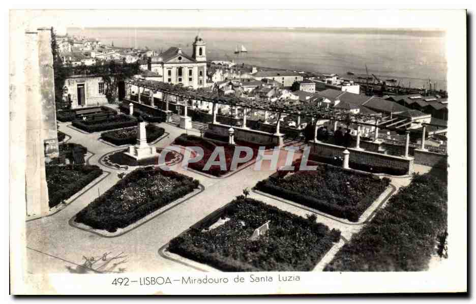 Portugal - Lisboa a douro de Santa Luzia - CPA 