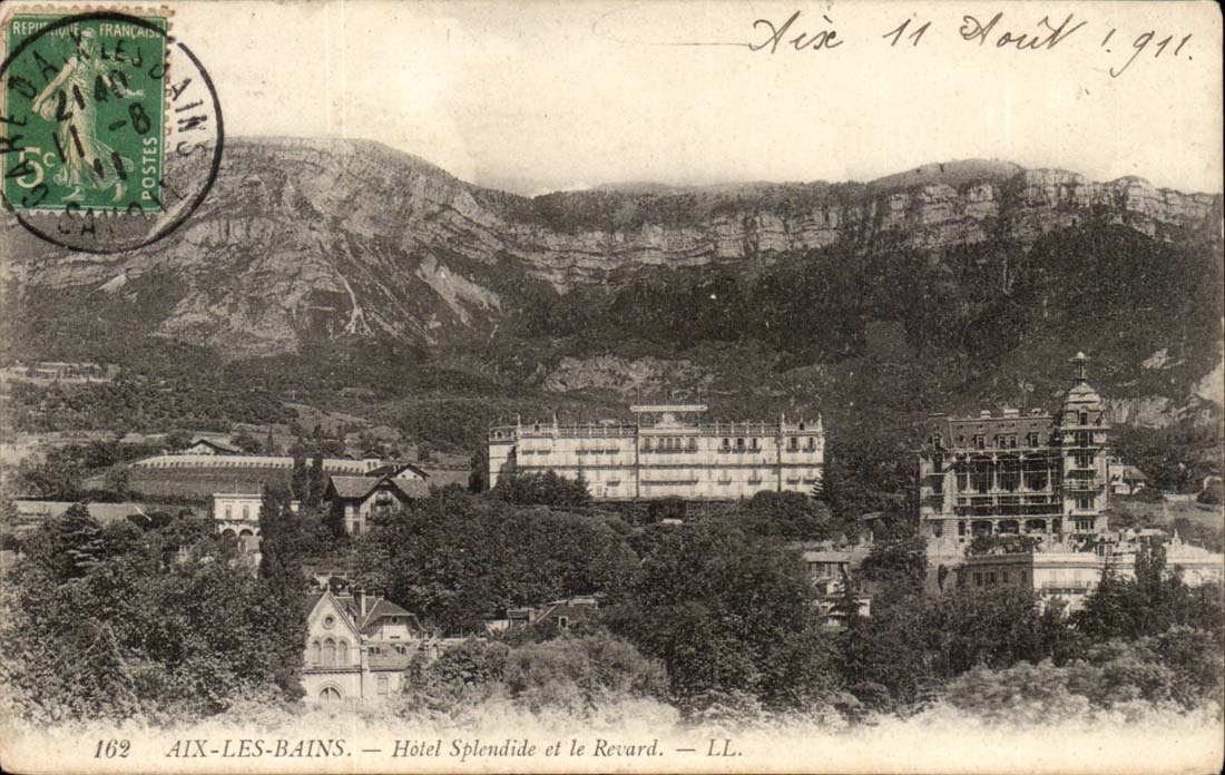 Aix les Bains -Hotel Splendide et le Revard - CPA 