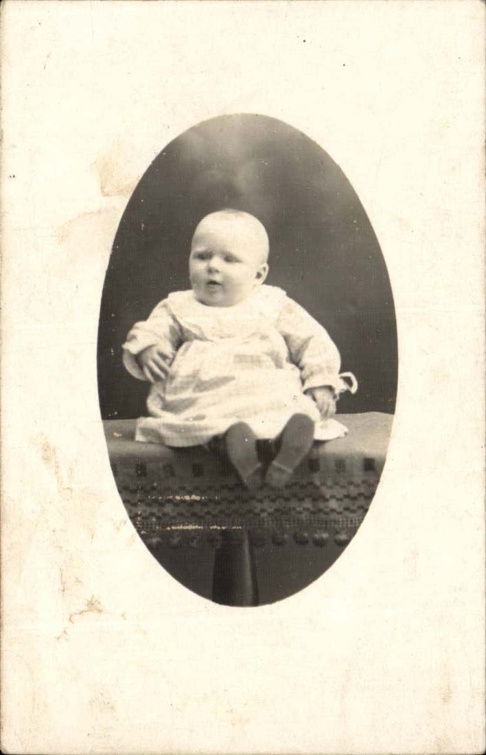 Fantaisie - Bebe - Round and Darling Baby - CPA 