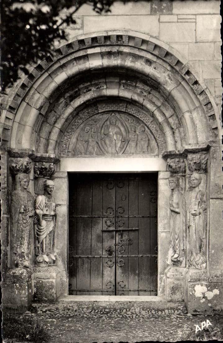 saint Bertrand de Comminges Porte de l'Eglise Saint Just - CPA 