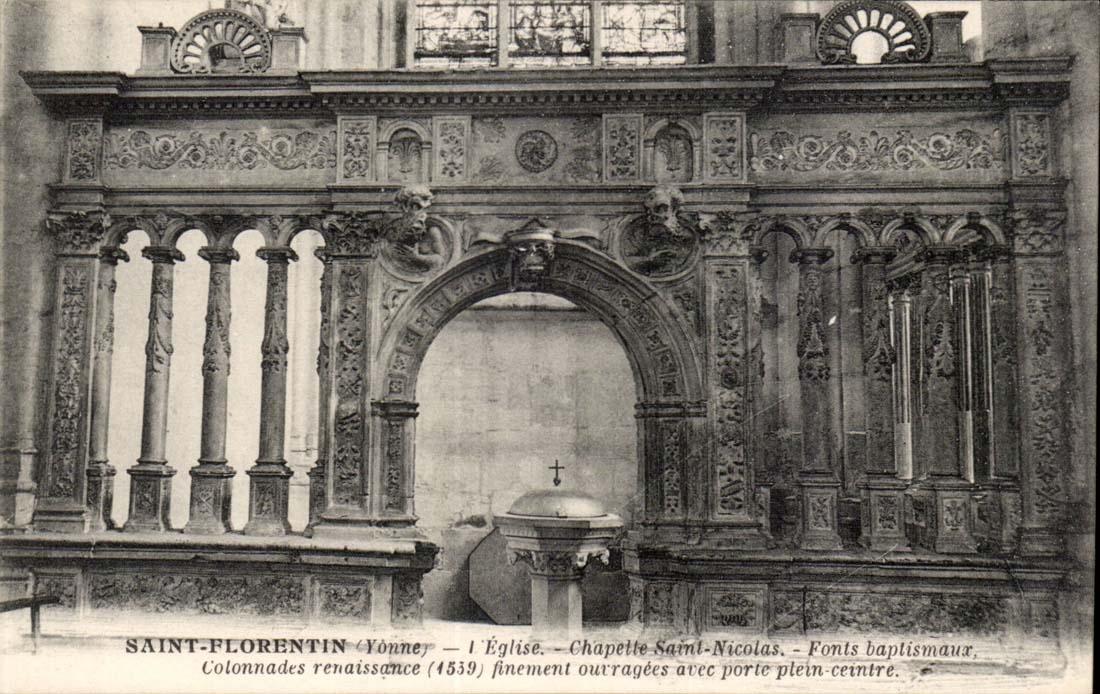 Yonne - Saint Florentin - L'Eglise Saint Nicolas - CPA 