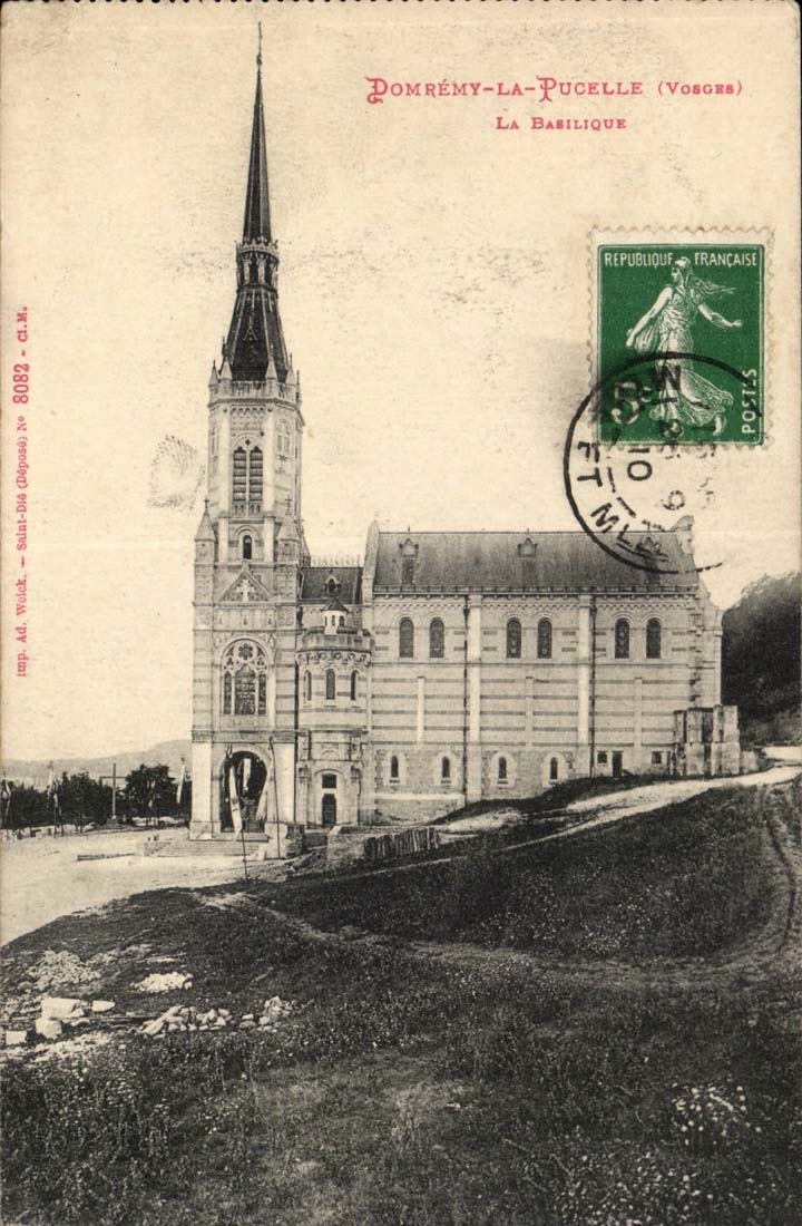 Domremy la Pucele - La Basilique - CPA 