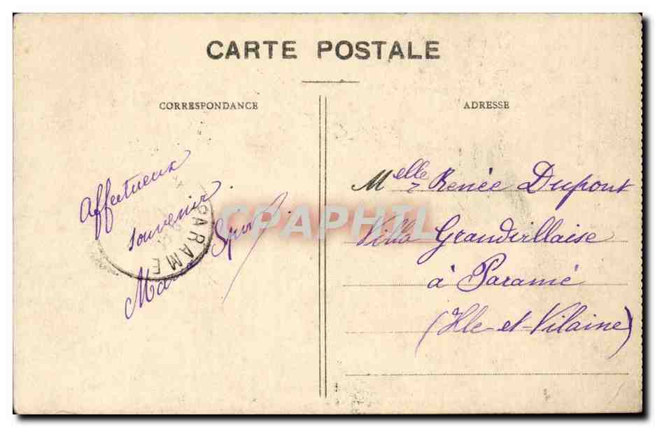 Domremy la Pucele - La Basilique - CPA  — Rückseite