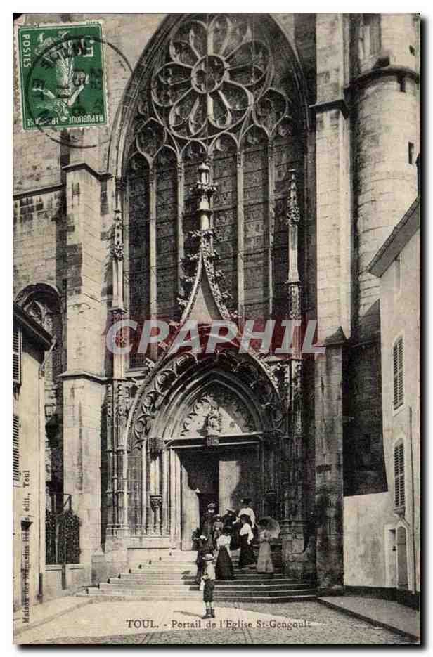 Toulouse Portail de l'Eglise St Gengoult - CPA 