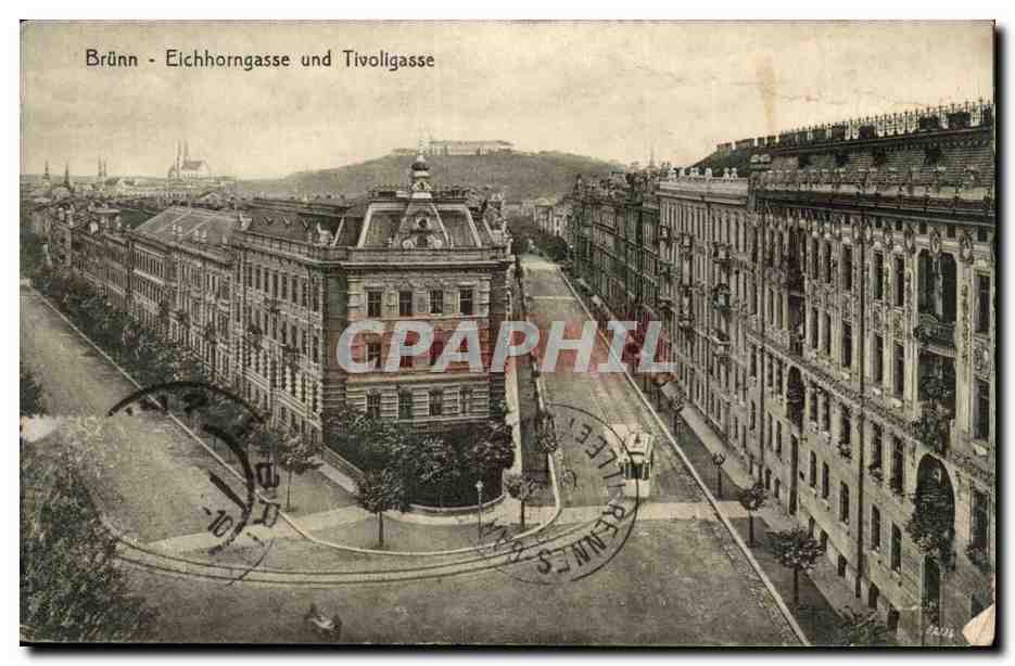 Bruenn - Brno - Tchequie - Eichhorngasse und Tivoligasse - CPA 