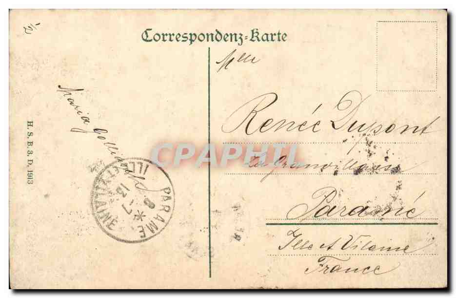 Bruenn - Brno - Tchequie - Eichhorngasse und Tivoligasse - CPA  — Rückseite