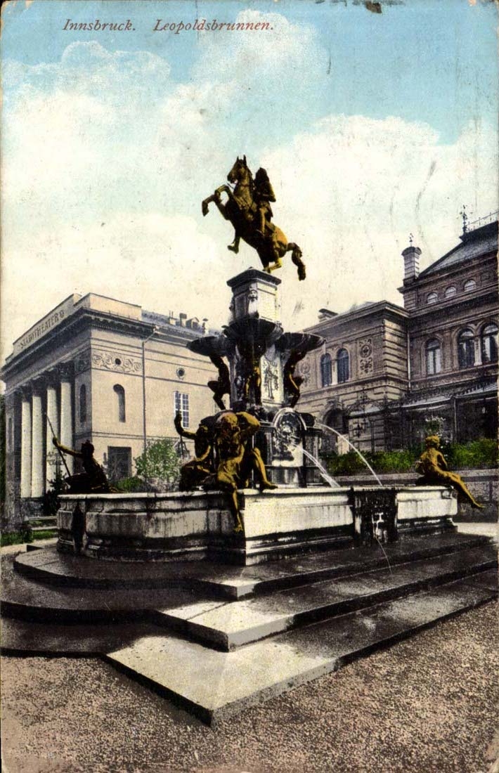 Austriche - Austria - Tyrol - Innsbruck - Leopoldsbrunnen - CPA 