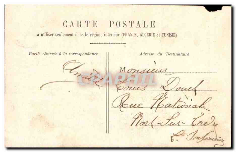 Fantaisie - Femme - Oh! Je suis folle de joie et je sens que j'en vais mourir - CPA  — Verso