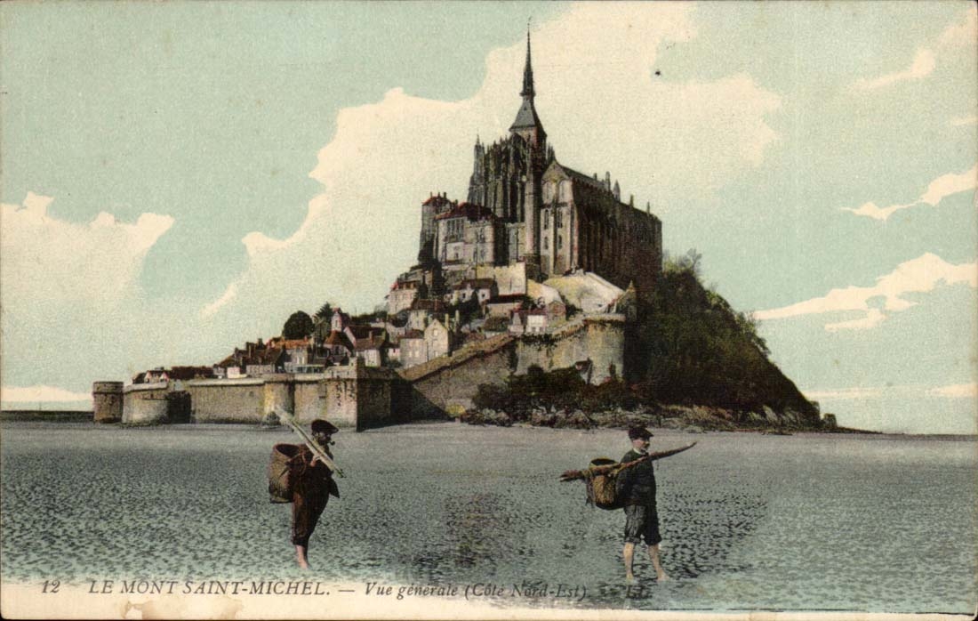 Il Monte San Michel — Vista generale (Lato Nord-Est) — Editore: 12