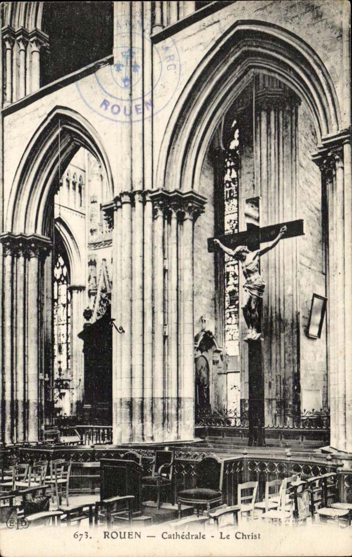 Rouen - Cathedrale Le Christ - CPA 