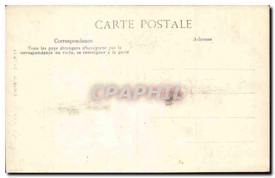 Rouen - Cathedrale Le Christ - CPA  — Verso