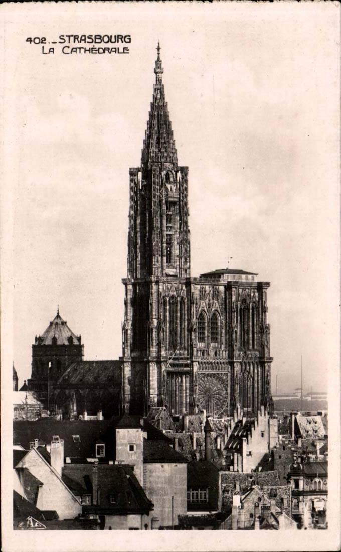 Strasbourg - Cathedrale - CPA 