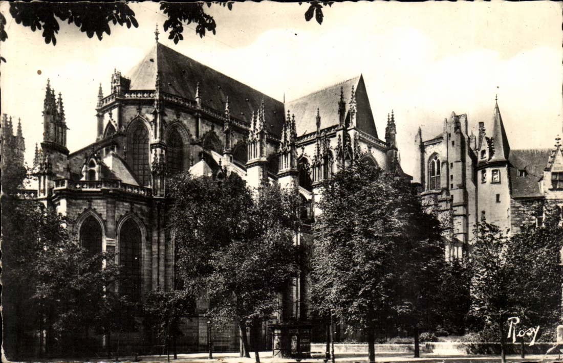 Nantes - Abside de la Cathedrale - CPA 