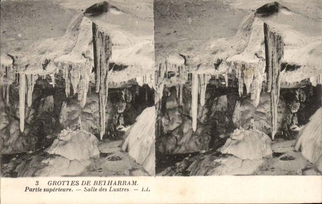 Grottes de Betharram - Partie Superieure Sale des Lustres - CPA 